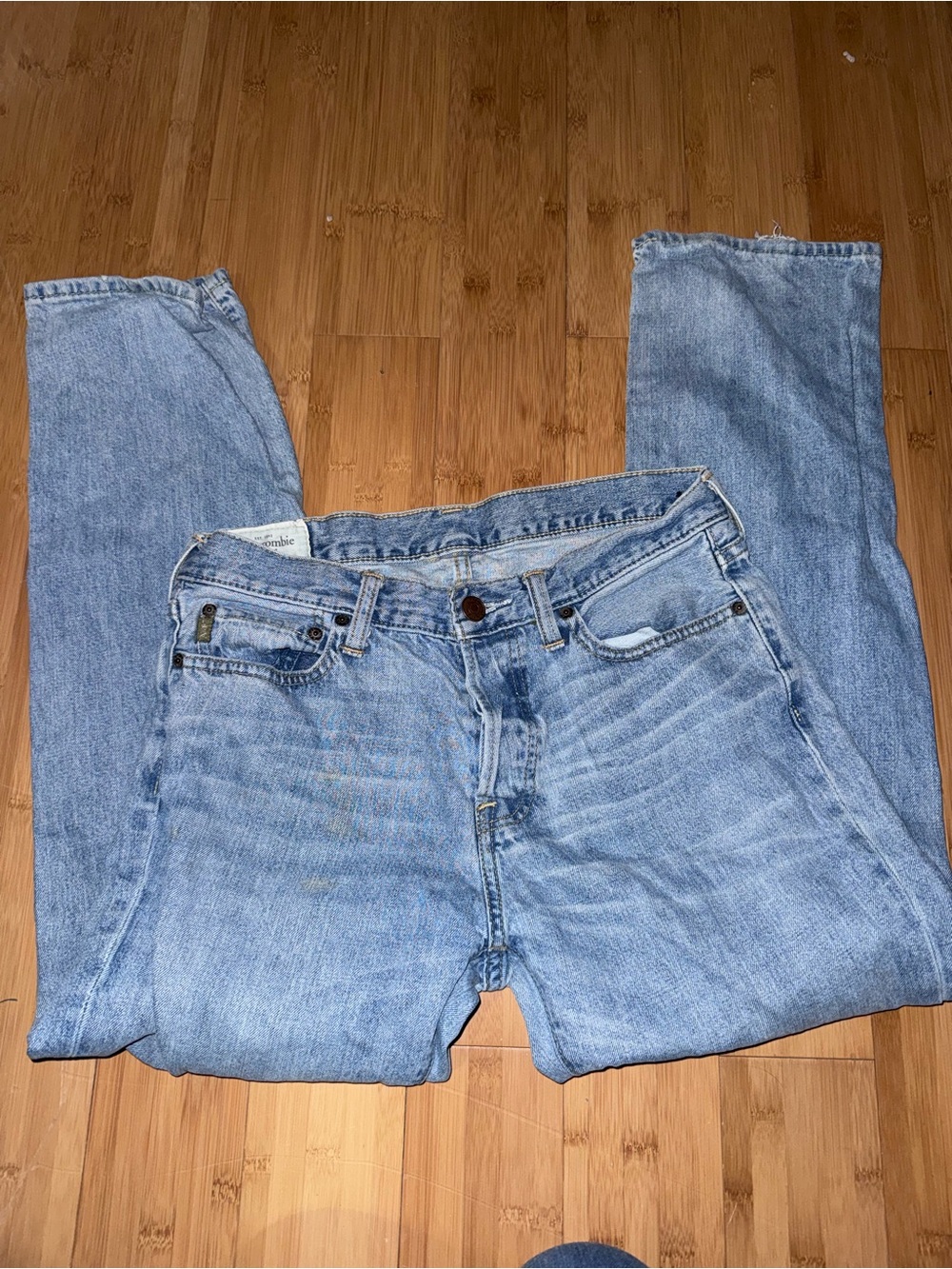 Abercrombie & Fitch Light Blue Relaxed Men’s Jeans